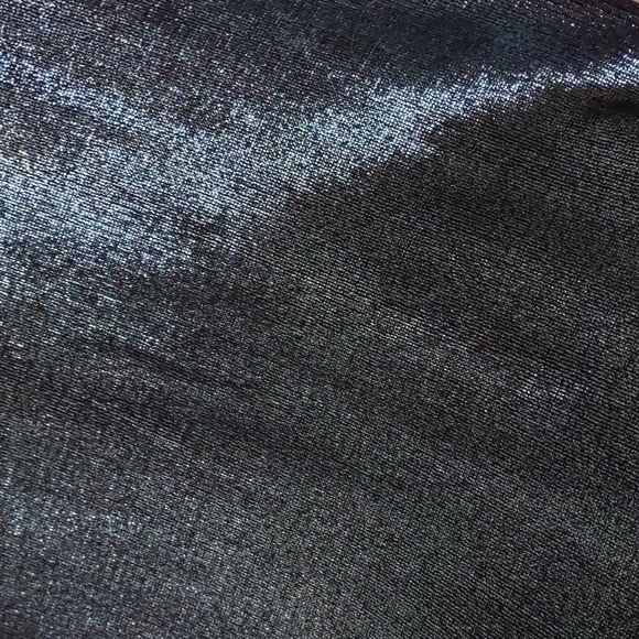 Spaghetti strap green glitter top - Picture 4 of 4